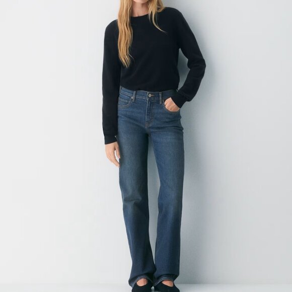 The ‘90s Snatched Mid-rise Straight Jean - Picture 1 of 5